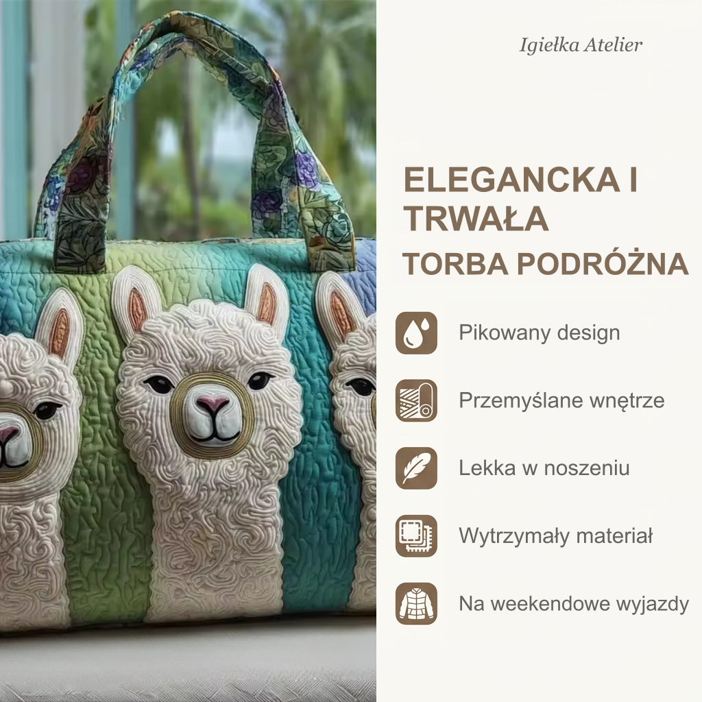 Cechy torby podróżnej
