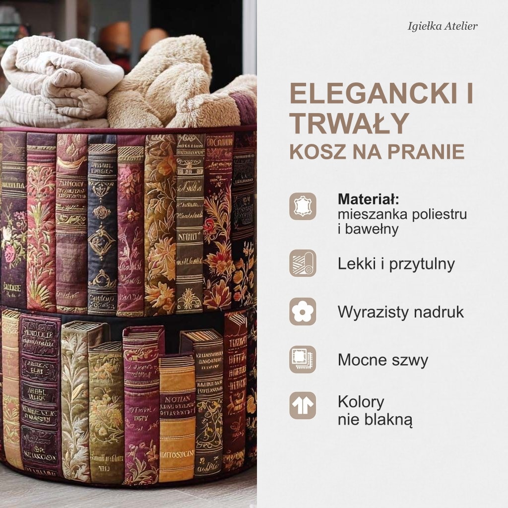 Cechy kosza na pranie