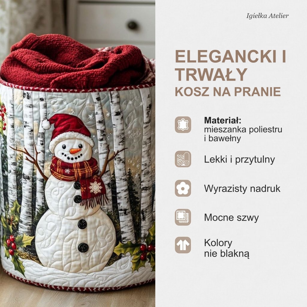 Cechy kosza na pranie