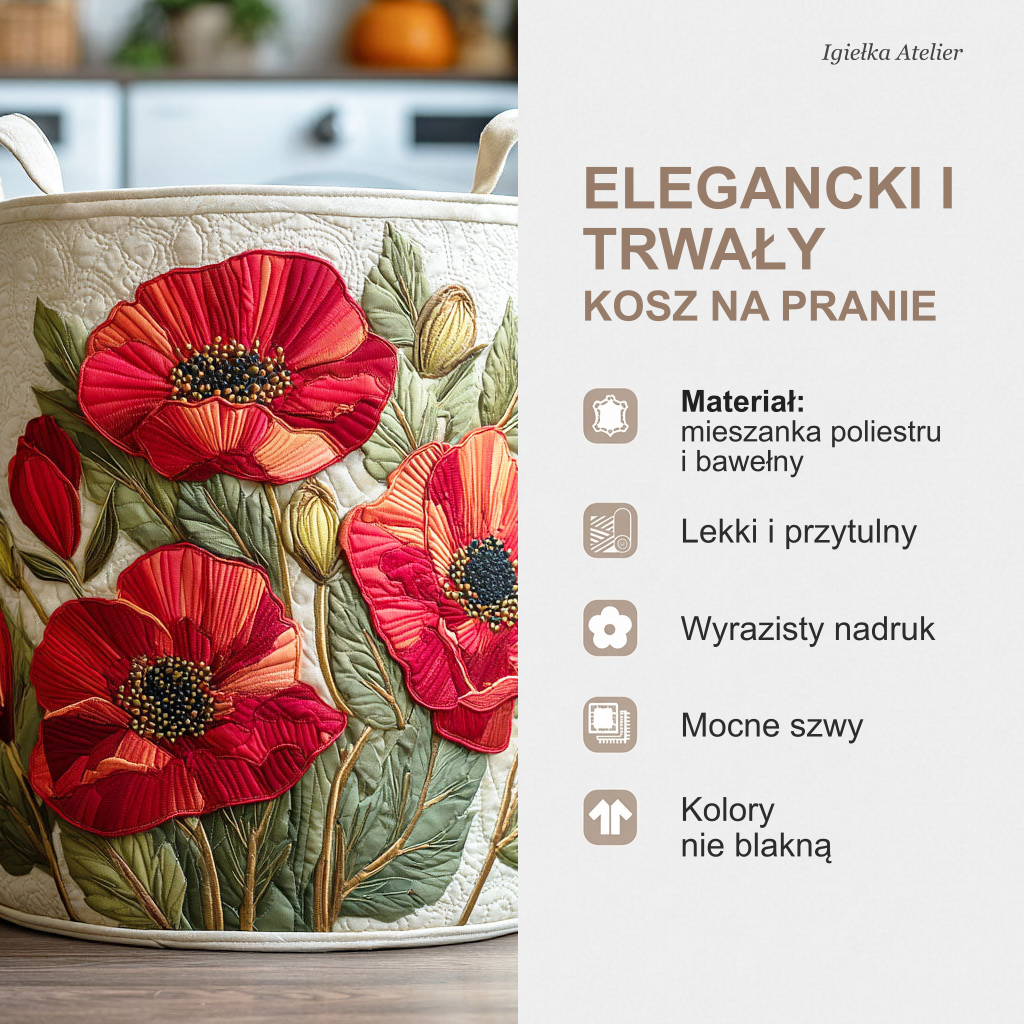 Cechy kosza na pranie