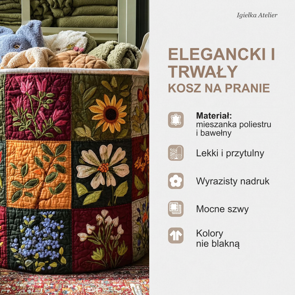Cechy kosza na pranie