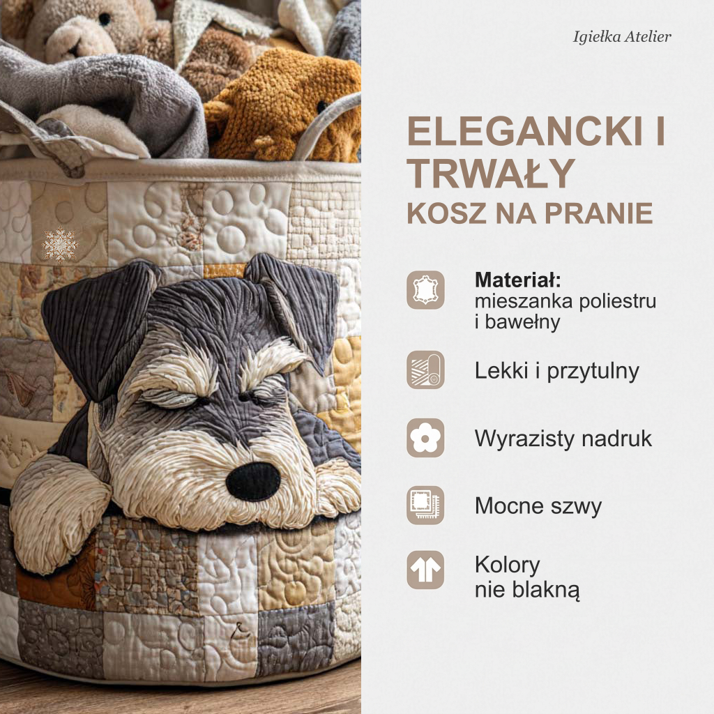 Cechy kosza na pranie