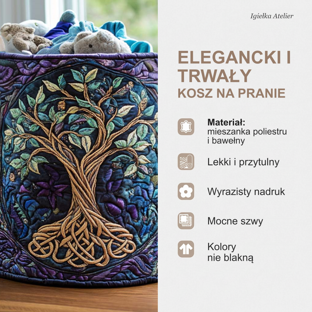Cechy kosza na pranie