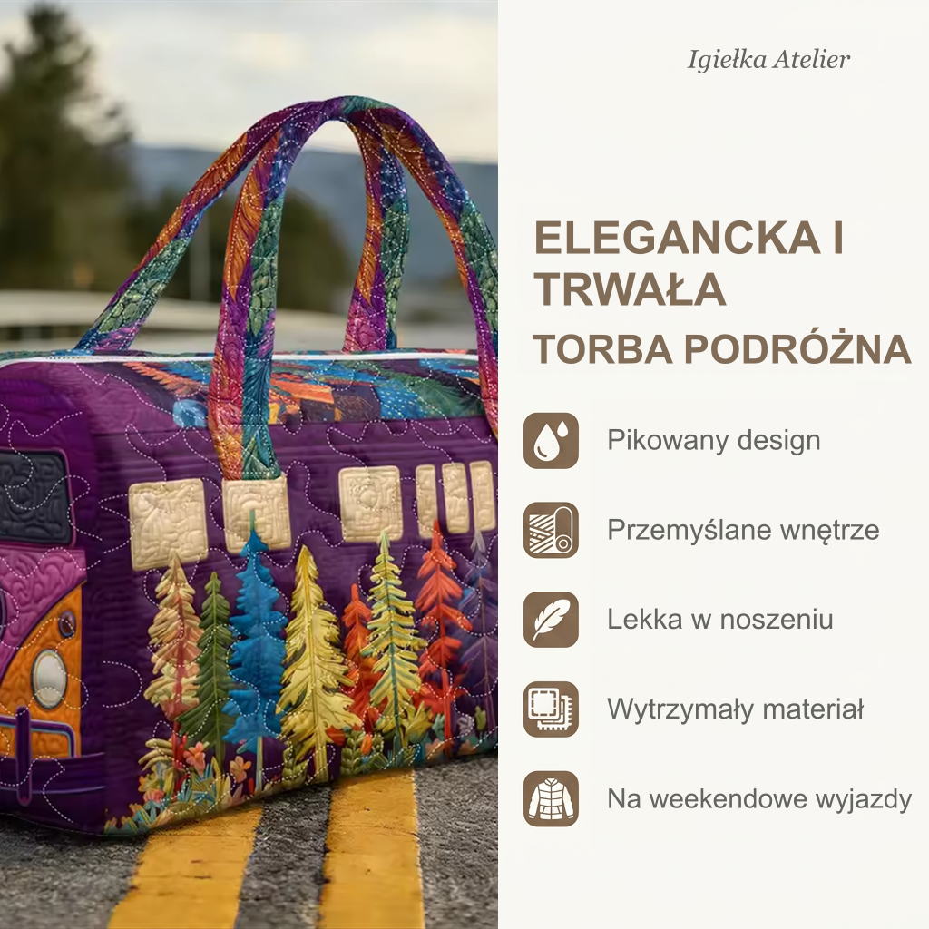 Cechy torby podróżnej