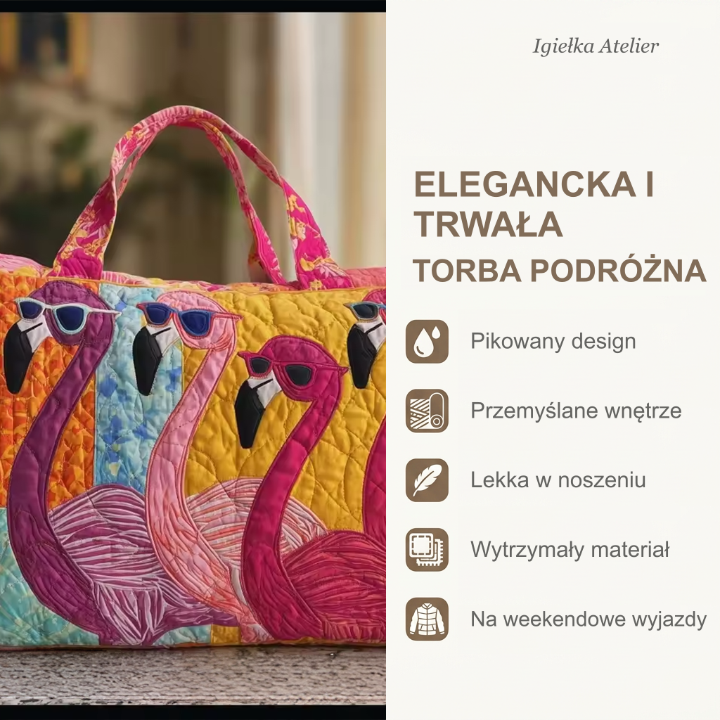 Cechy torby podróżnej