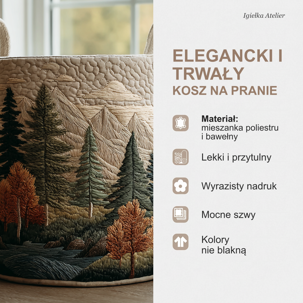 Cechy kosza na pranie