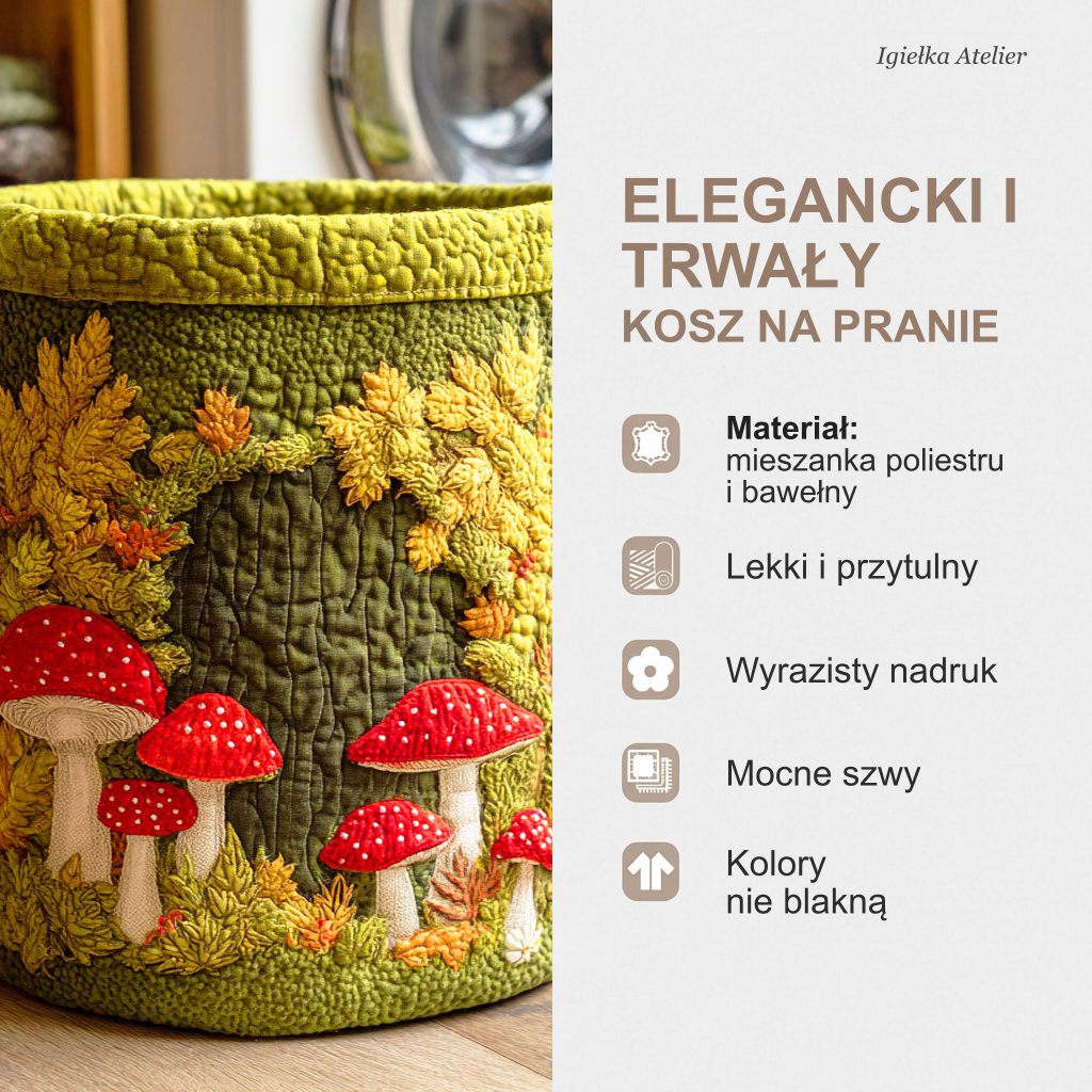 Cechy kosza na pranie