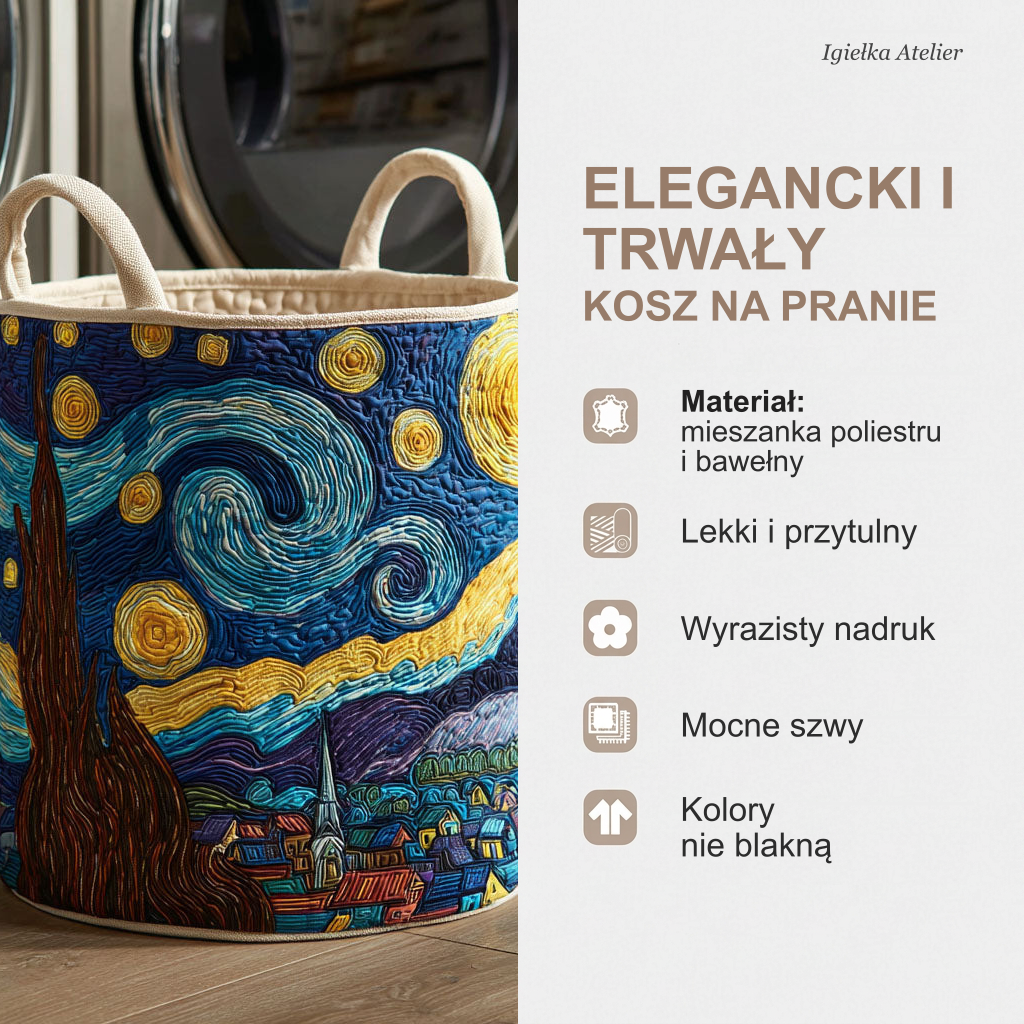 Cechy kosza na pranie