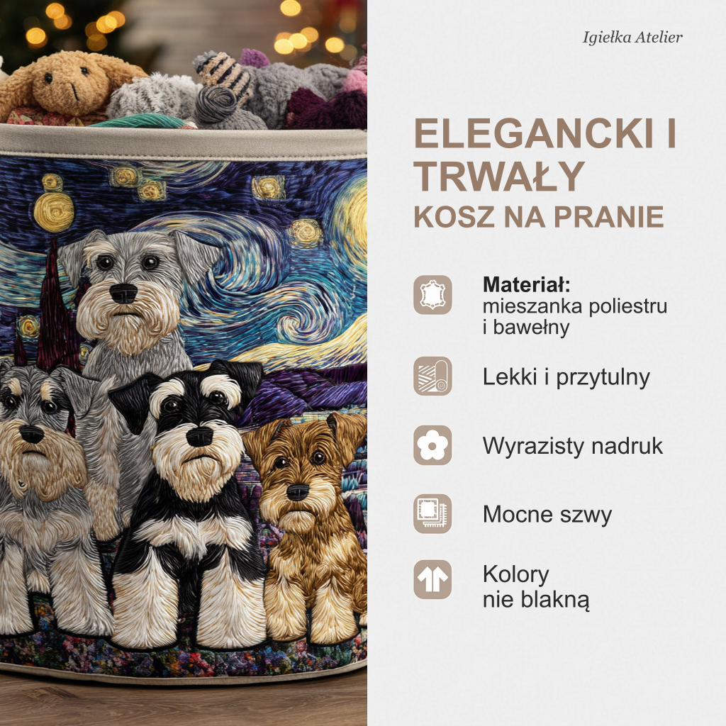 Cechy kosza na pranie
