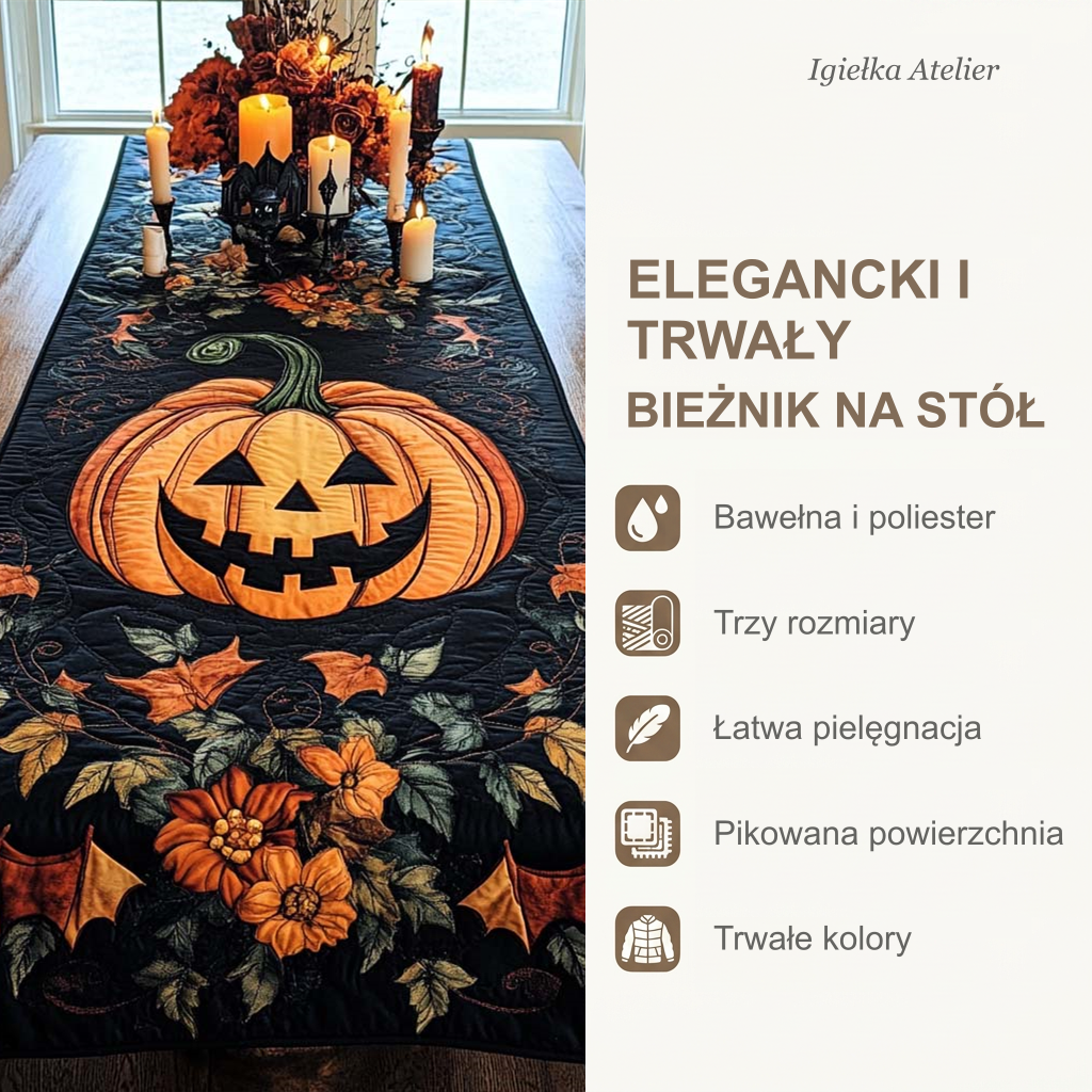 Cechy bieżnika na stół