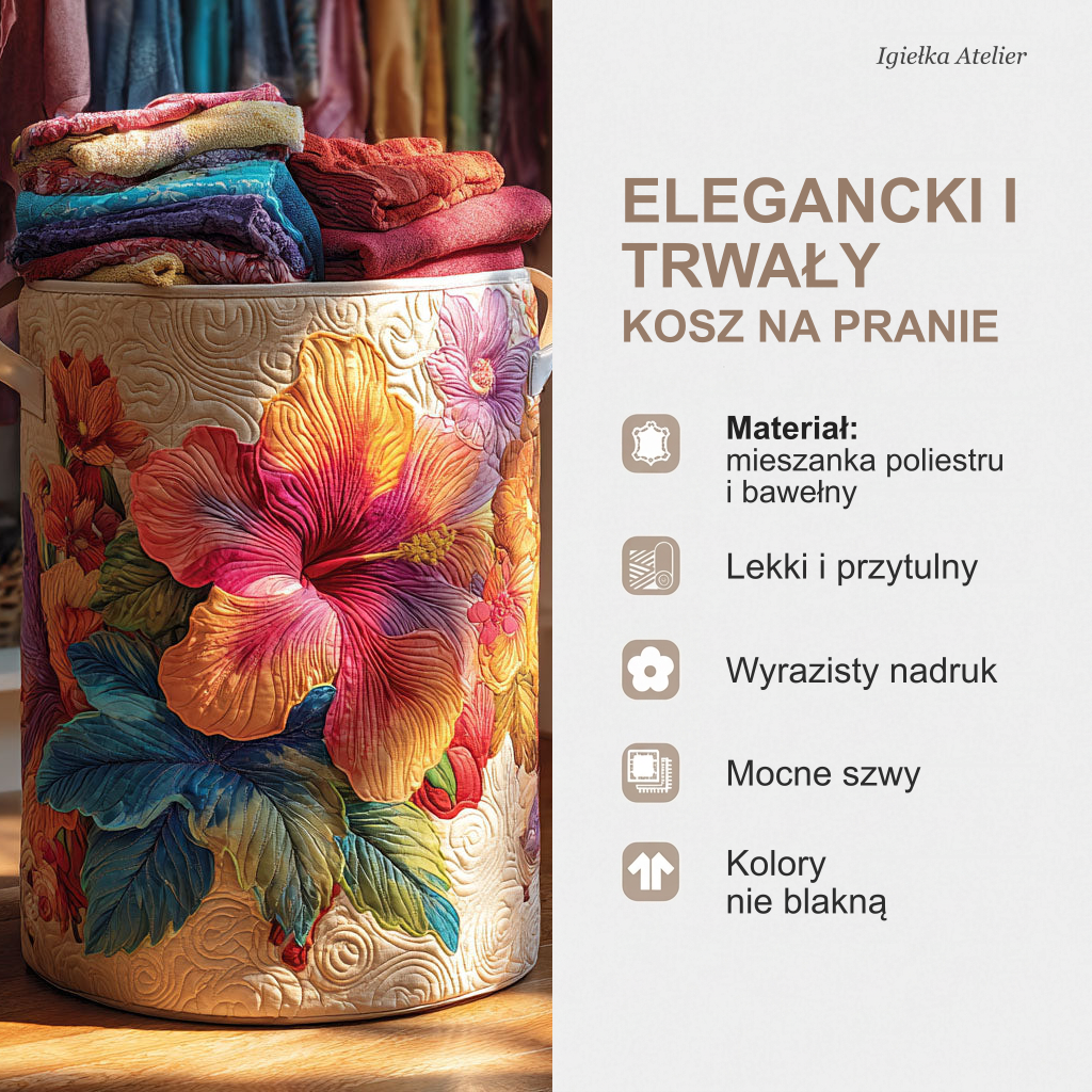 Cechy kosza na pranie