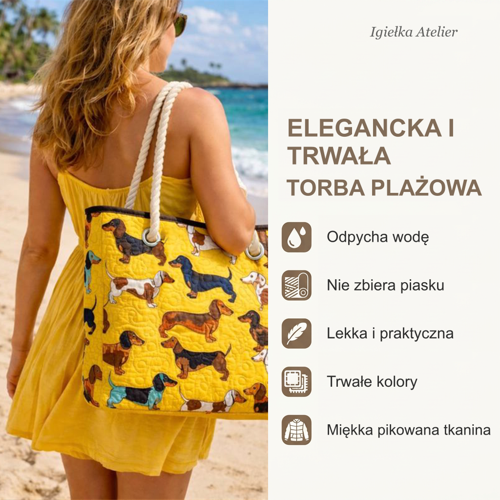 Cechy torby plażowej