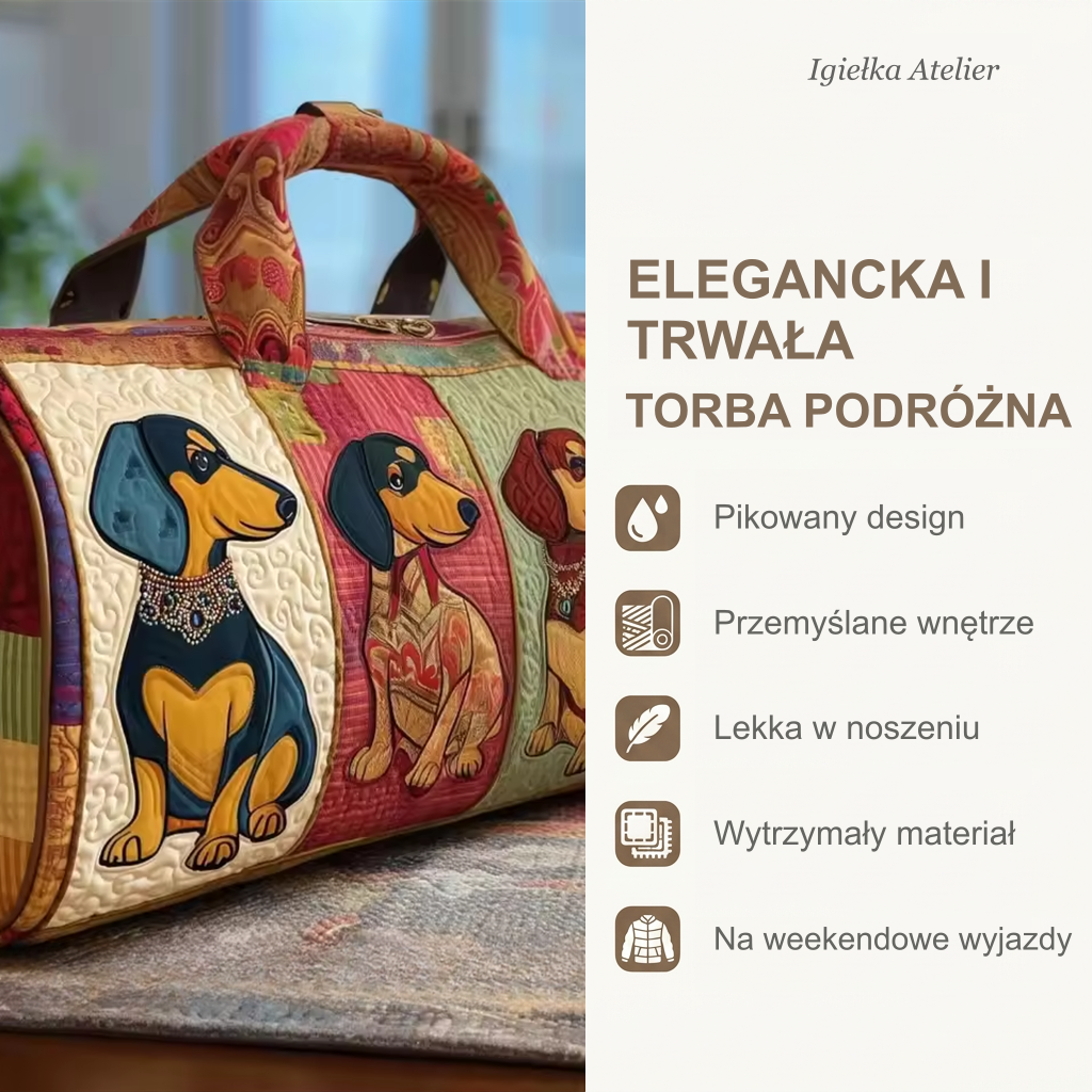 Cechy torby podróżnej