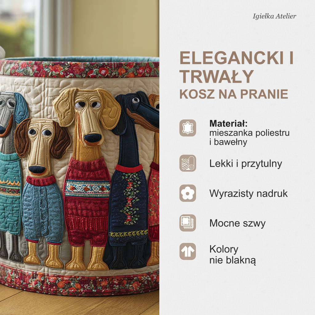 Cechy kosza na pranie