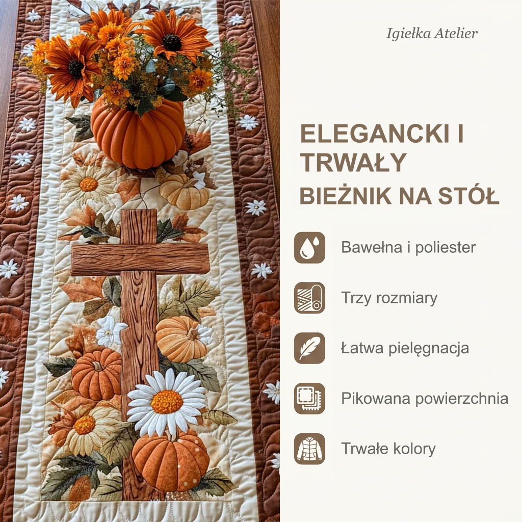 Cechy bieżnika na stół