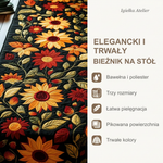 Cechy bieżnika na stół