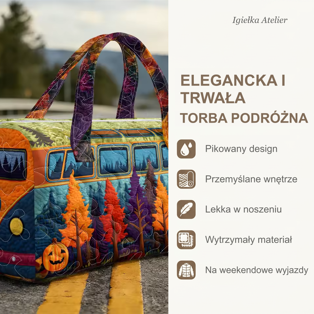 Cechy torby podróżnej