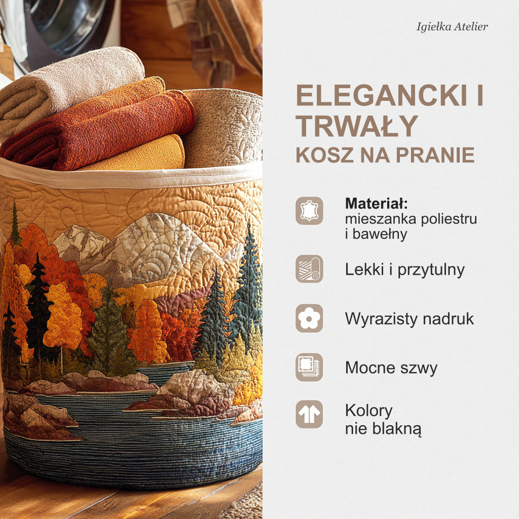 Cechy kosza na pranie