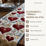 Cechy bieżnika na stół