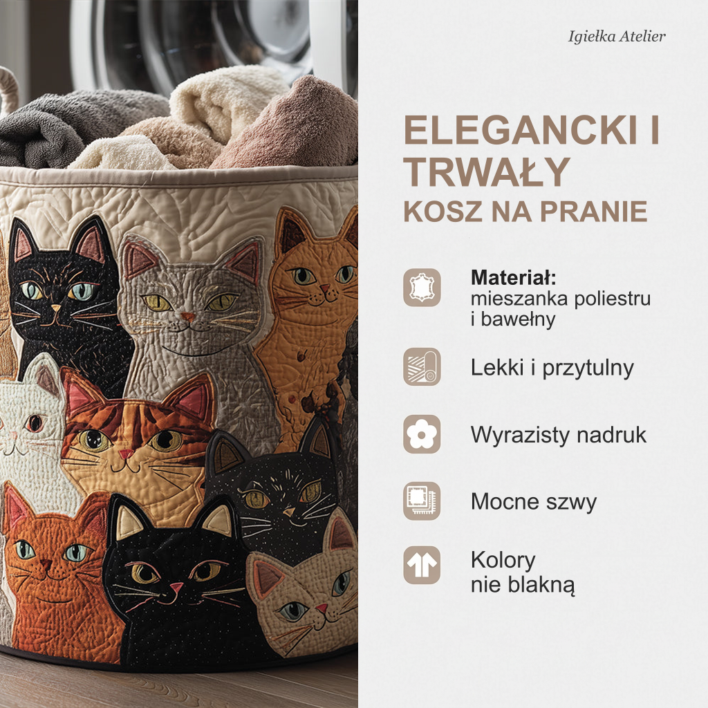 Cechy kosza na pranie
