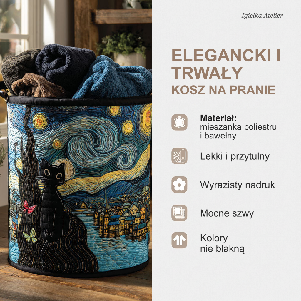 Cechy kosza na pranie