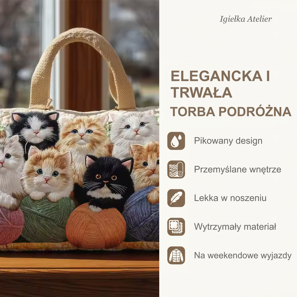Cechy torby podróżnej