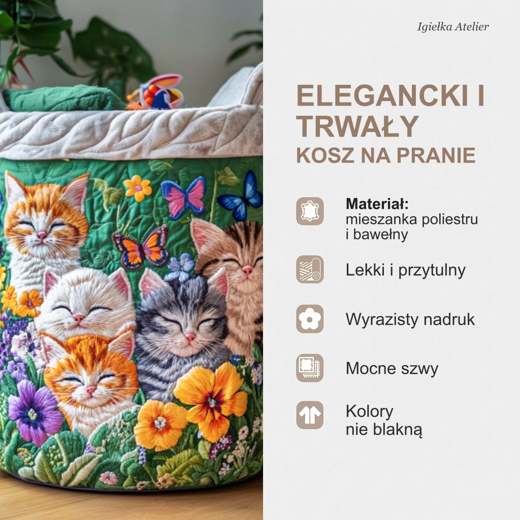 Cechy kosza na pranie