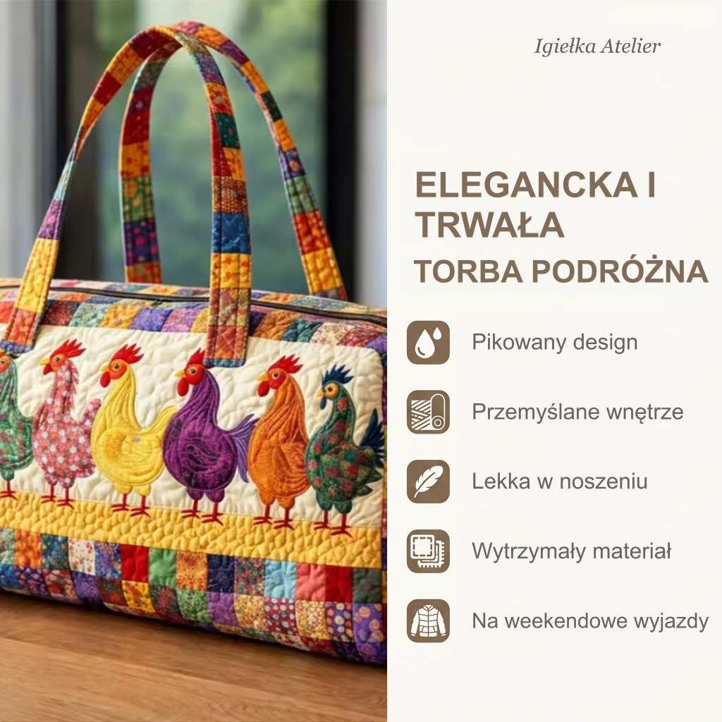 Cechy torby podróżnej