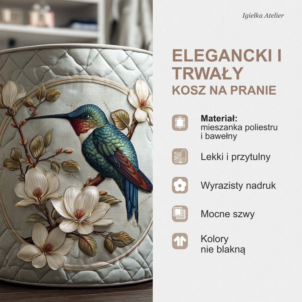 Cechy kosza na pranie