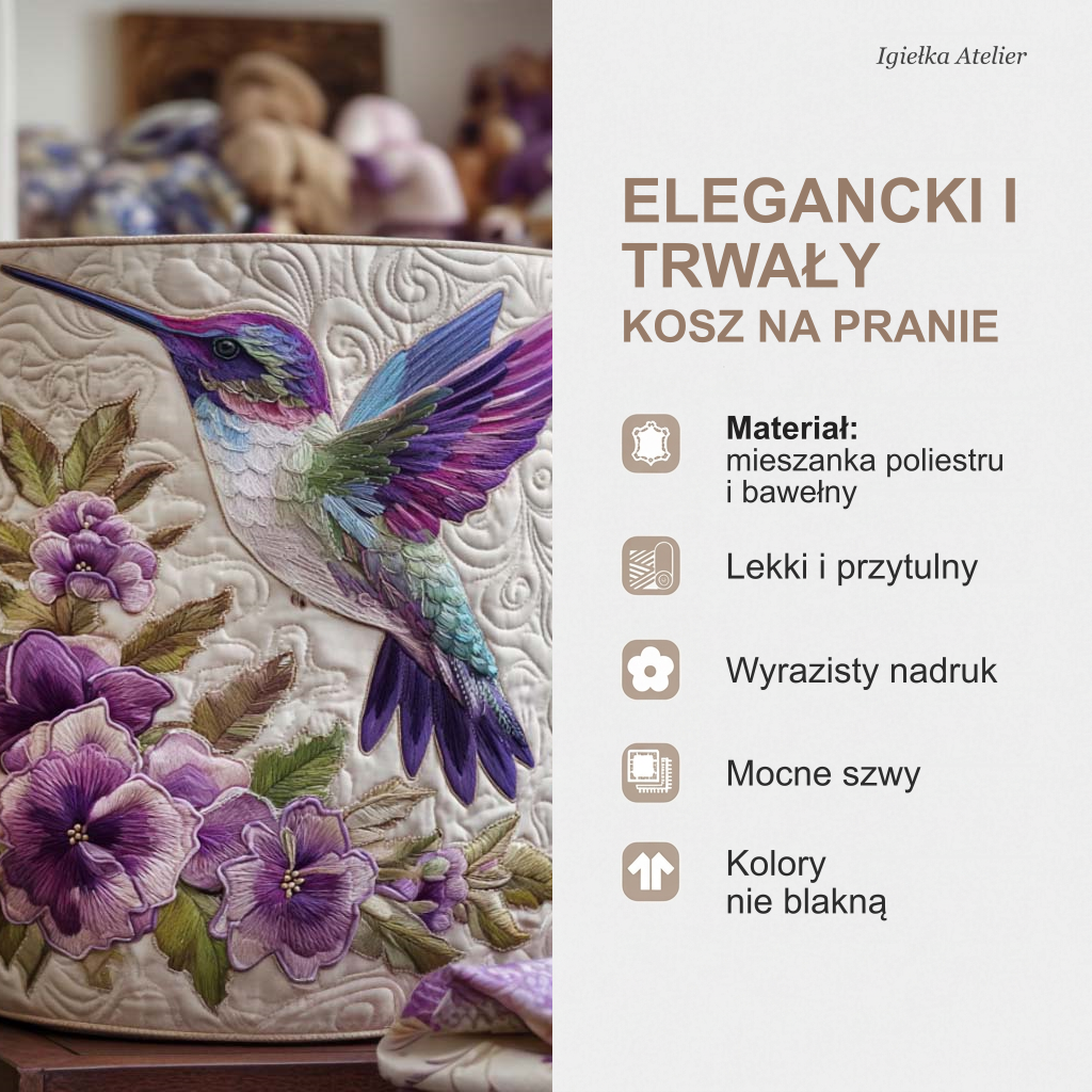 Cechy kosza na pranie