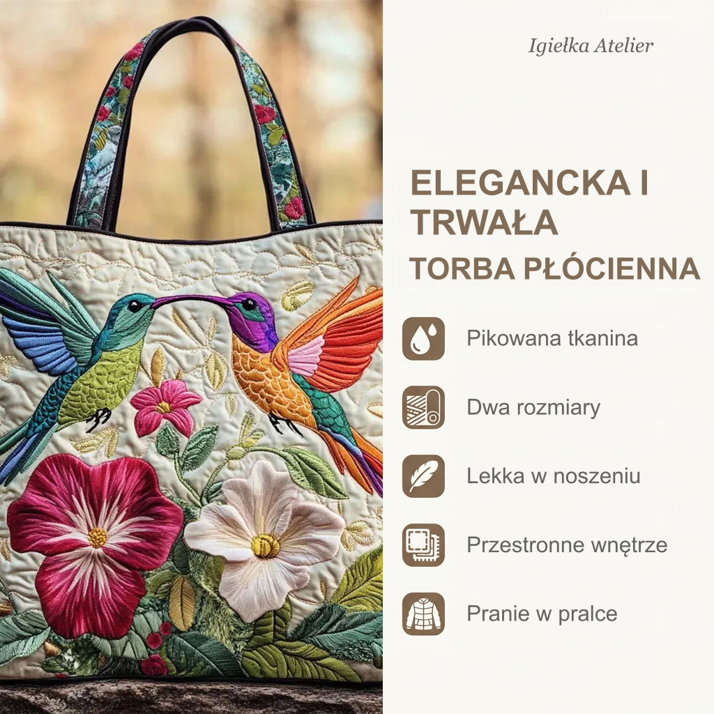 Cechy torby płóciennej