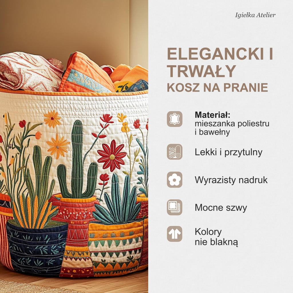 Cechy kosza na pranie