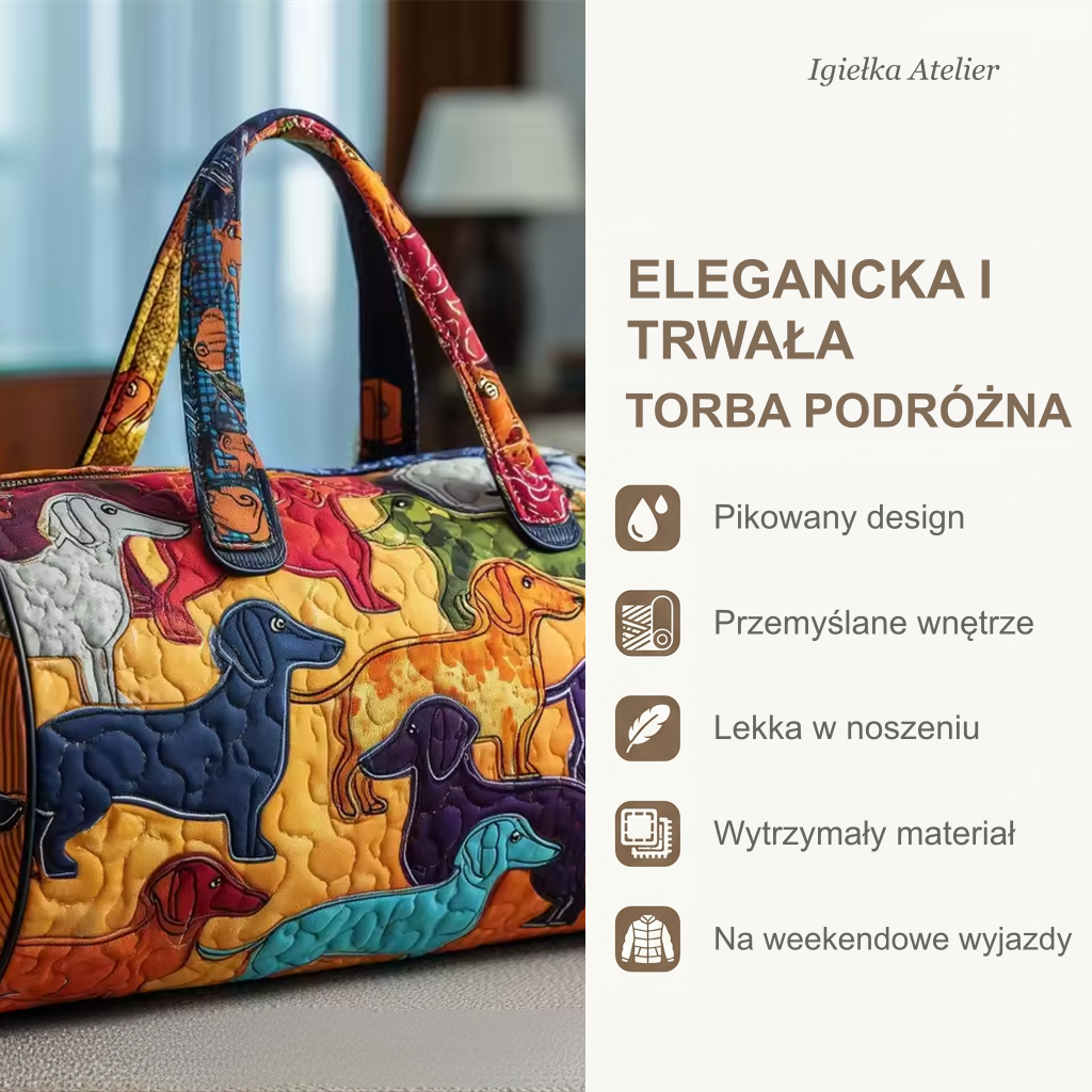 Cechy torby podróżnej