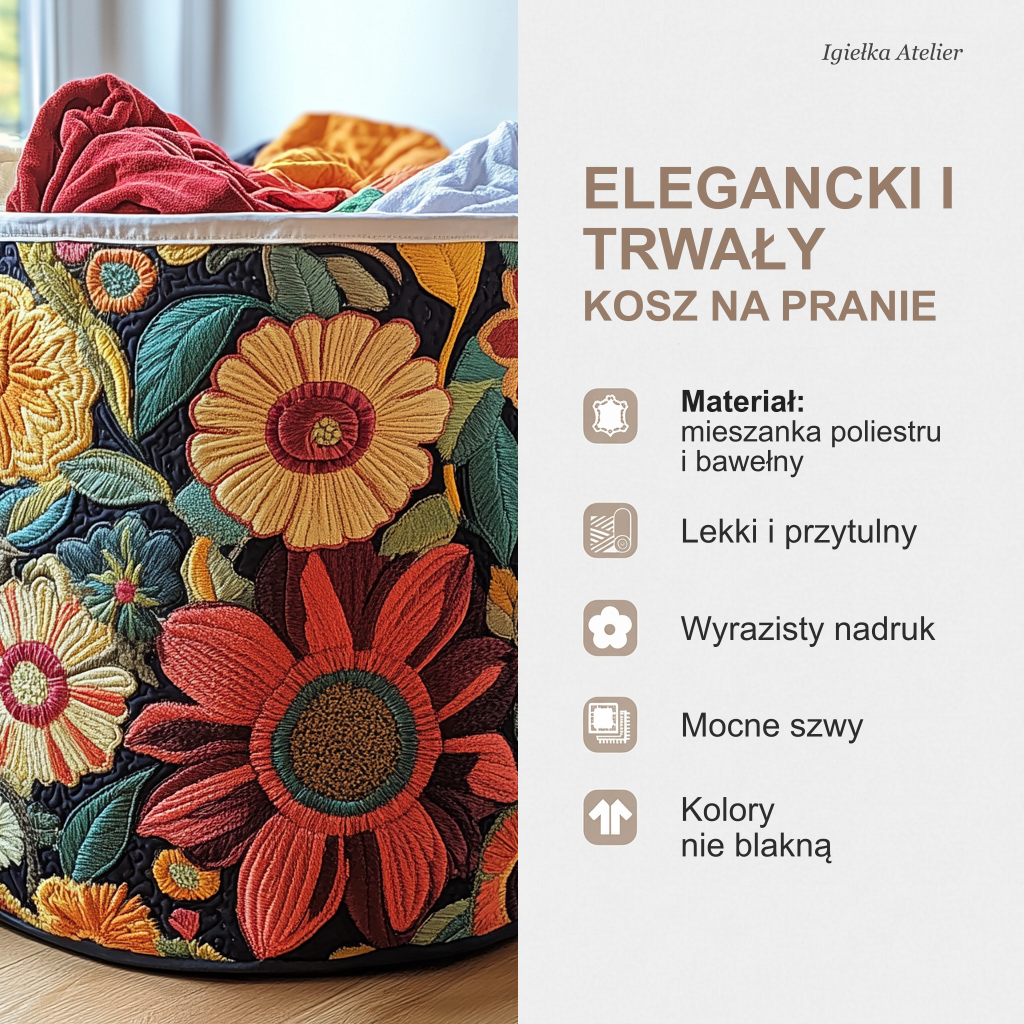 Cechy kosza na pranie