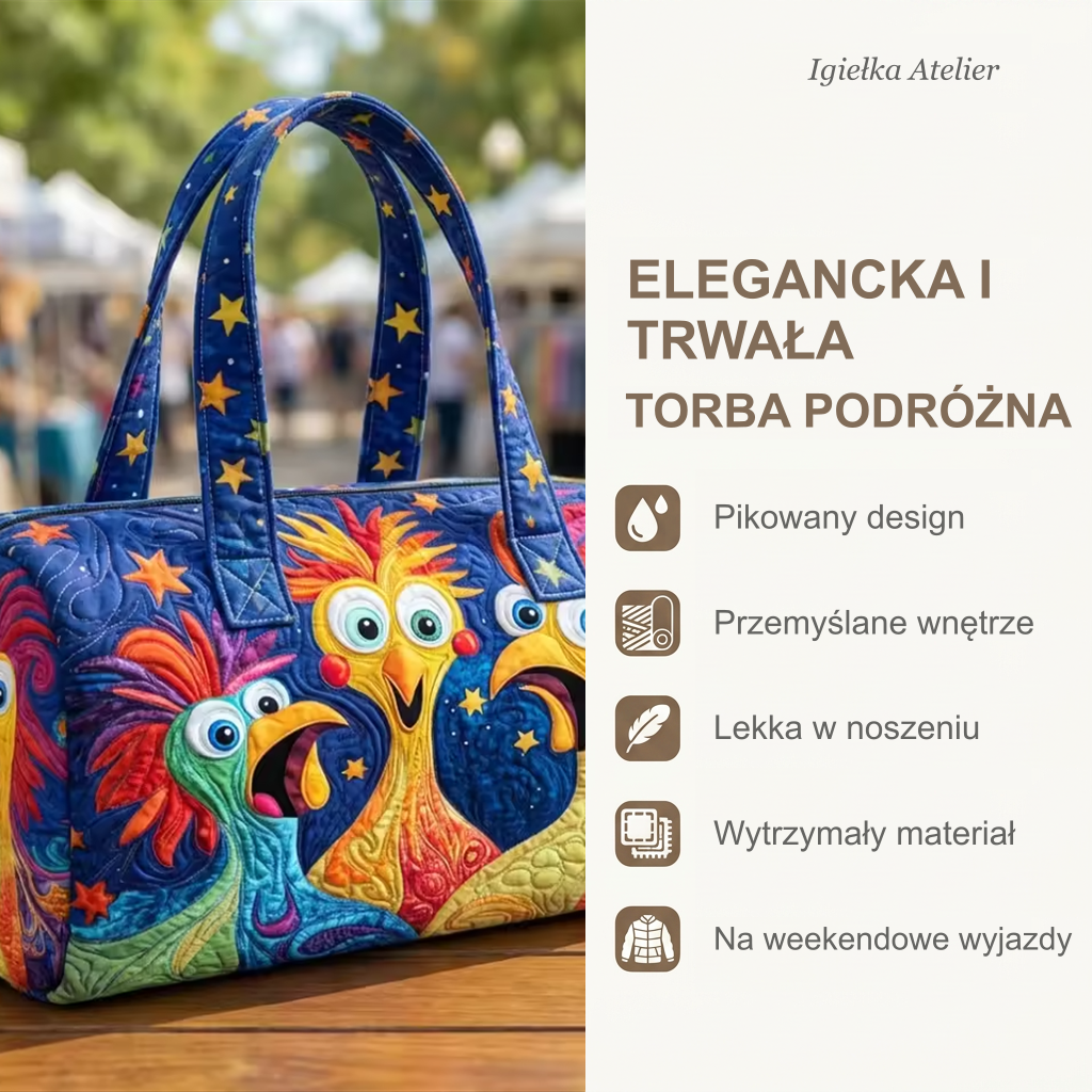 Cechy torby podróżnej