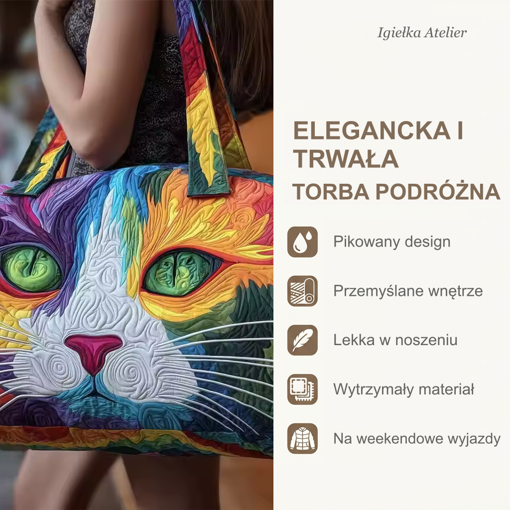 Cechy torby podróżnej