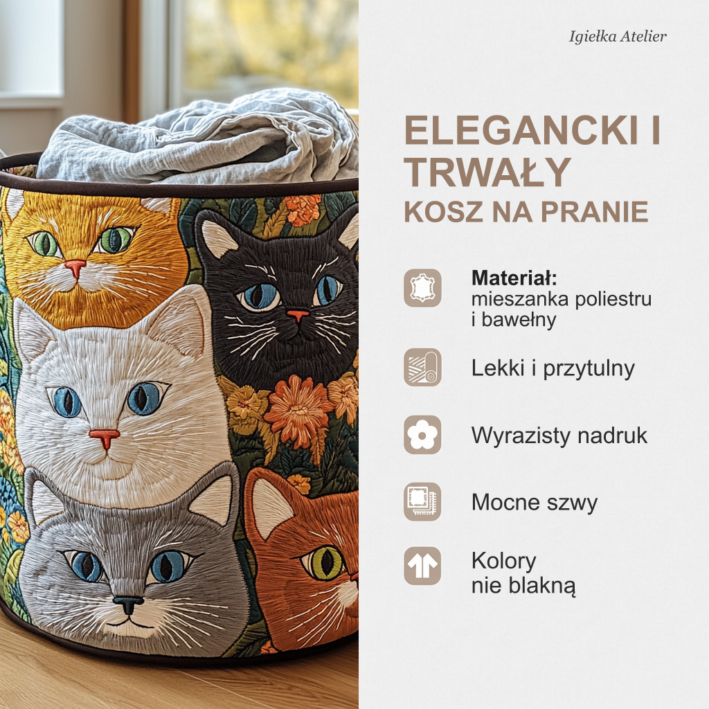 Cechy kosza na pranie