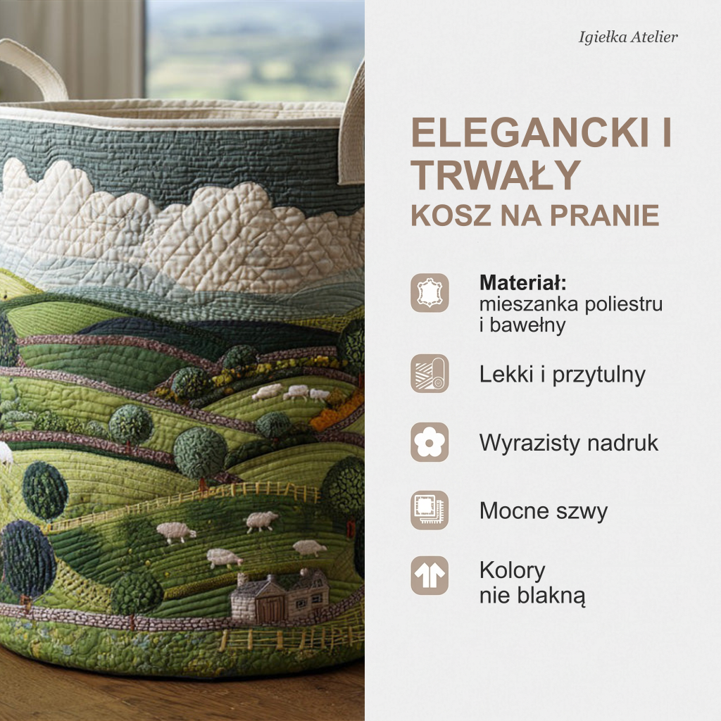 Cechy kosza na pranie