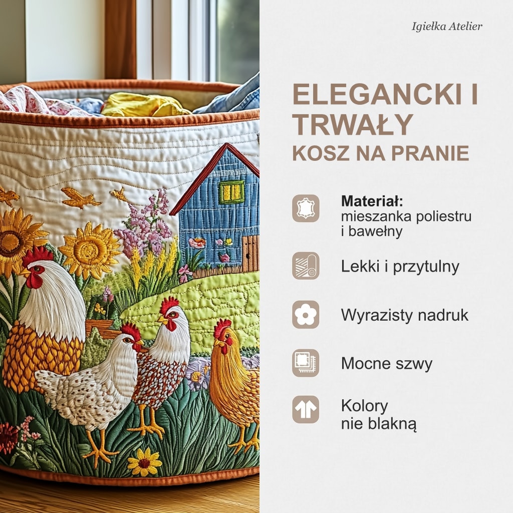 Cechy kosza na pranie
