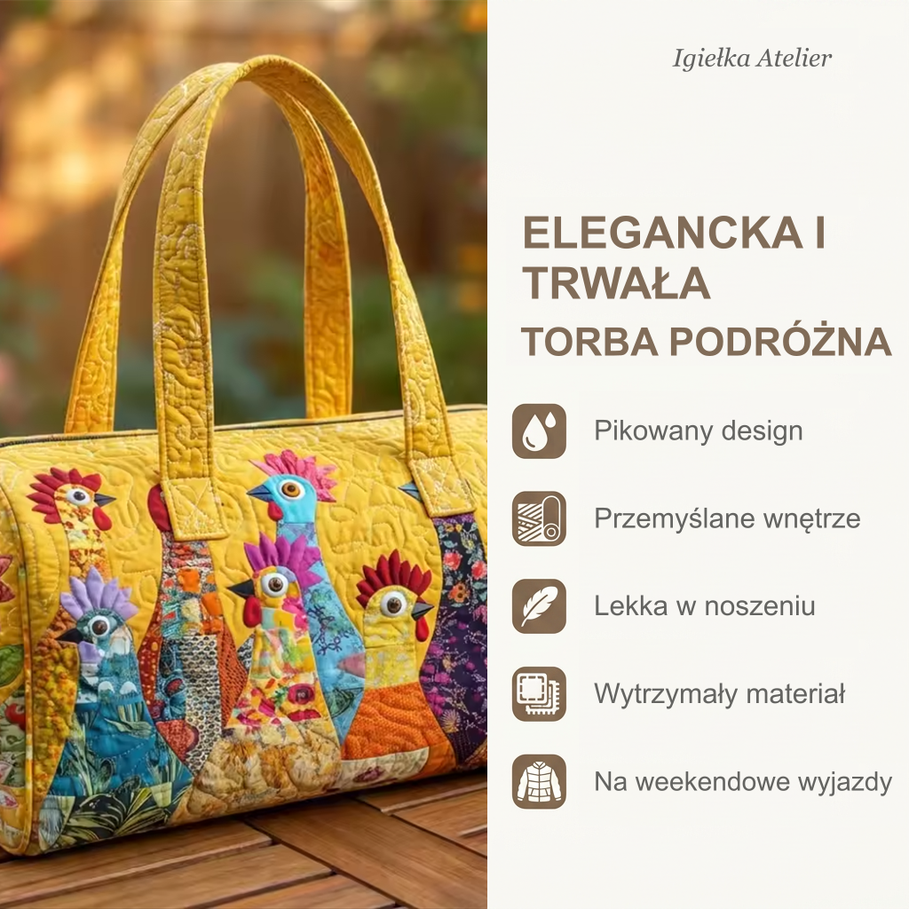 Cechy torby podróżnej