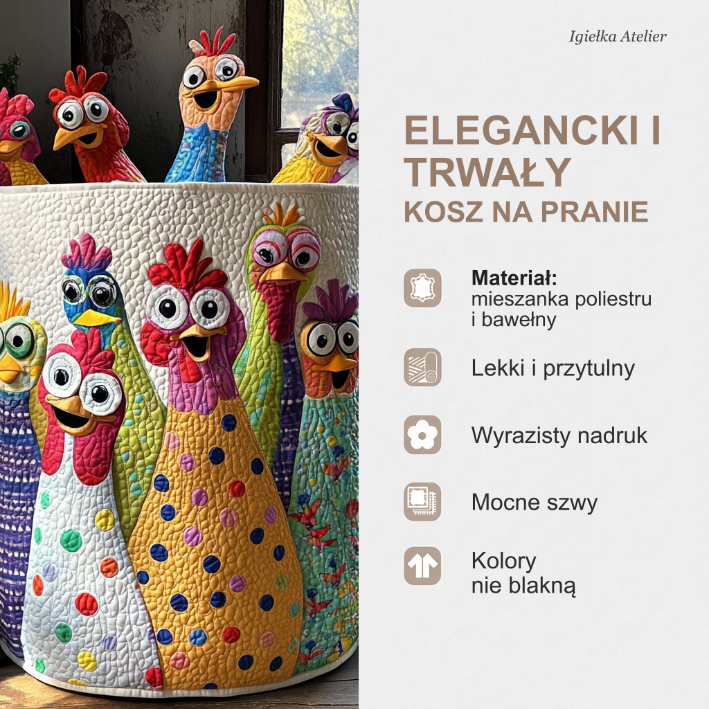 Cechy kosza na pranie