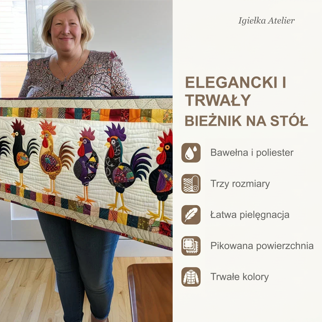 Cechy bieżnika na stół
