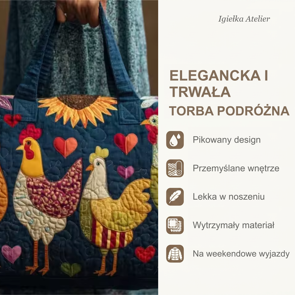Cechy torby podróżnej