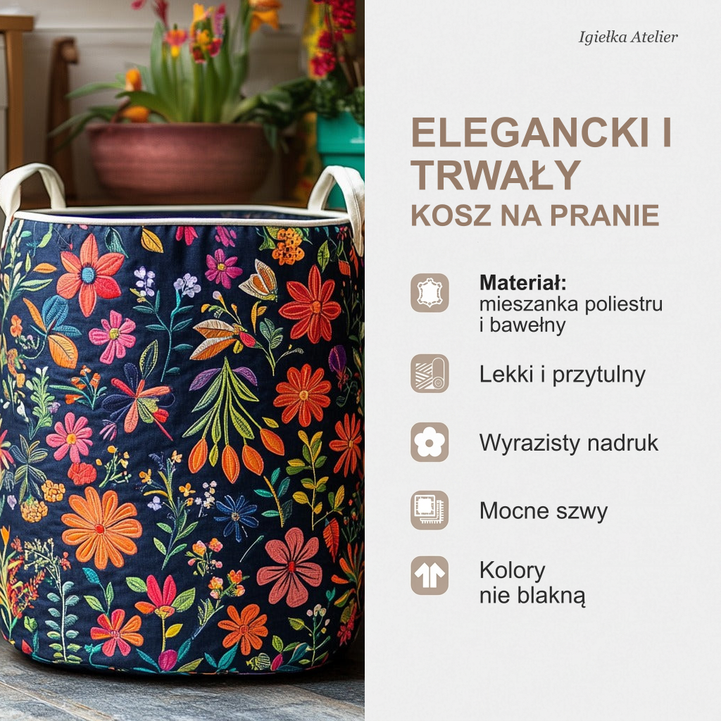 Cechy kosza na pranie