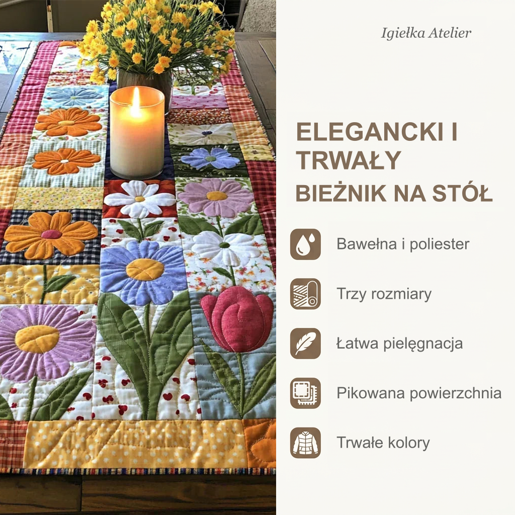 Cechy bieżnika na stół