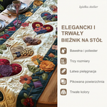 Cechy bieżnika na stół