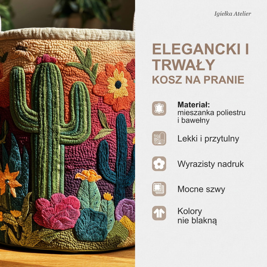Cechy kosza na pranie