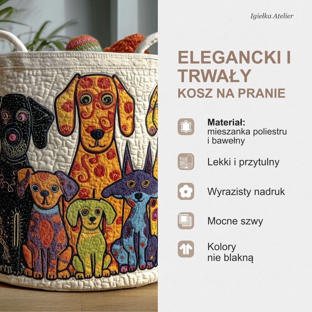 Cechy kosza na pranie