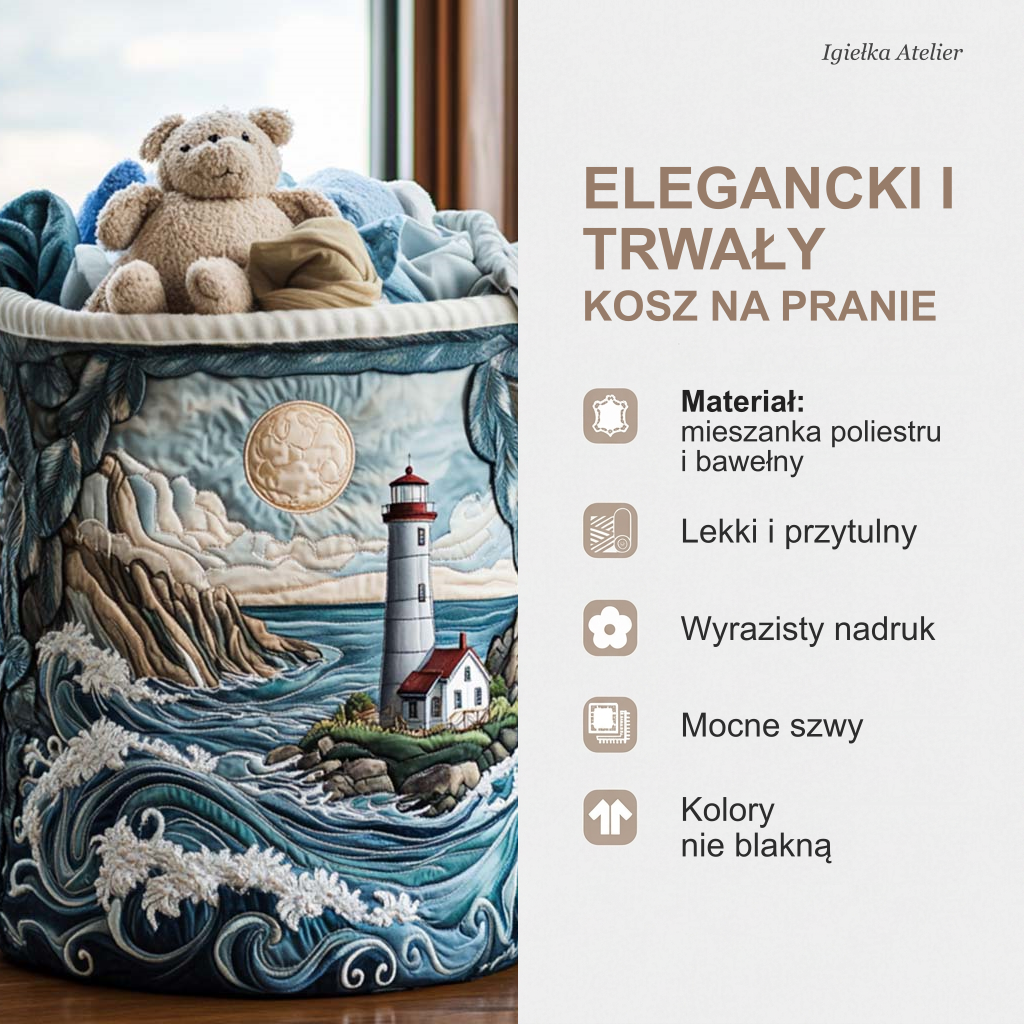 Cechy kosza na pranie