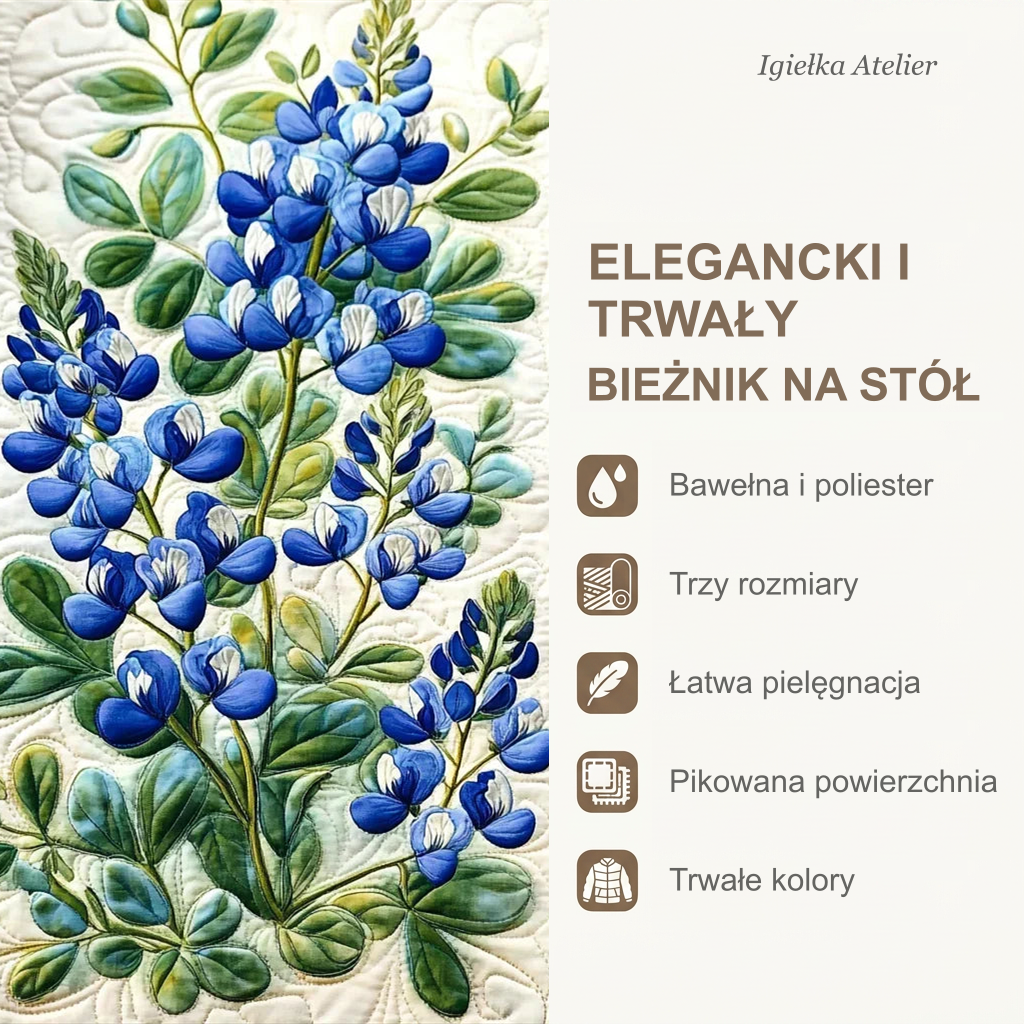 Cechy bieżnika na stół